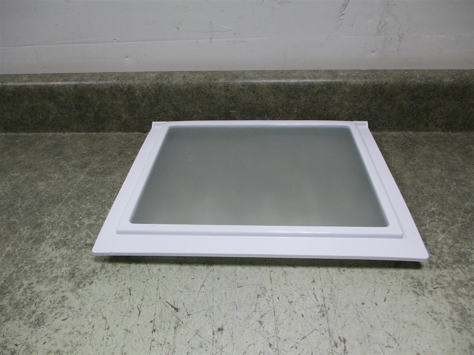 Jenn-Air Refrigerator Light Shield Scratches/Chipped 13 3/8 X 12 1/2 # 67001416