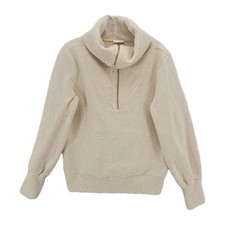 VARLEY Vine 1/2 Zip Sweatshirt Ottoman Oversized Collar EUC Size XXS