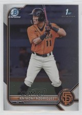 2022 Bowman Chrome Prospects Anthony Rodriguez #BCP-26 lw9