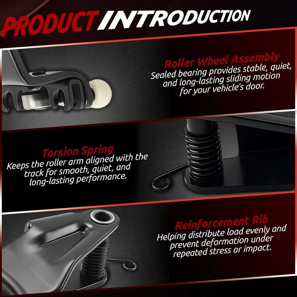 Rodillo de puerta corredera centro macho 924-128 924-129 apto para Honda Odyssey 2005-2010 Foto 4 de 4