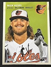 2023 Topps Chrome Platinum Anniversary #91 Nick Vespi Rookie Baltimore Orioles