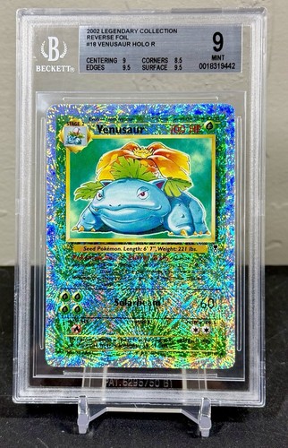 Venusaur 18/110 Legendary (Collection) Reverse Holo Pokemon Beckett BGS 9 MINT