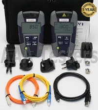 JDSU Acterna OLS-36 OLP-35 SM MM Fiber Loss Test Set 850/1300/1310/1550 OMK-36