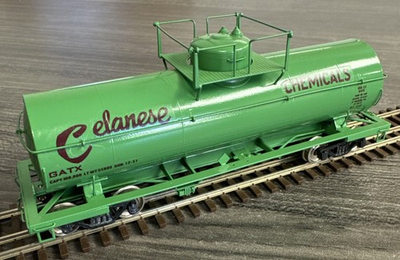 #ad Precision Scale Co. HO Brass #PSC 15674 10000 Gallon Tank Car Celanese NIB $117.97