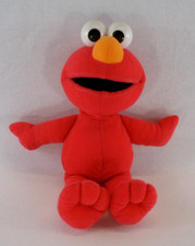 Sesame Street Elmo 12" Plush Toy Fisher Price Mattel 2002 - EUC
