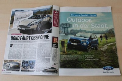Auto Bild 08/2018 Aston Martin DB11 Volante mit 510PS im ersten Fahrbericht auf