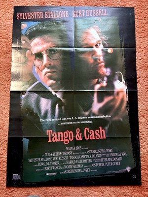 Tango & Cash Kinoplakat Poster A1, Sylvester Stallone, Kurt Russell