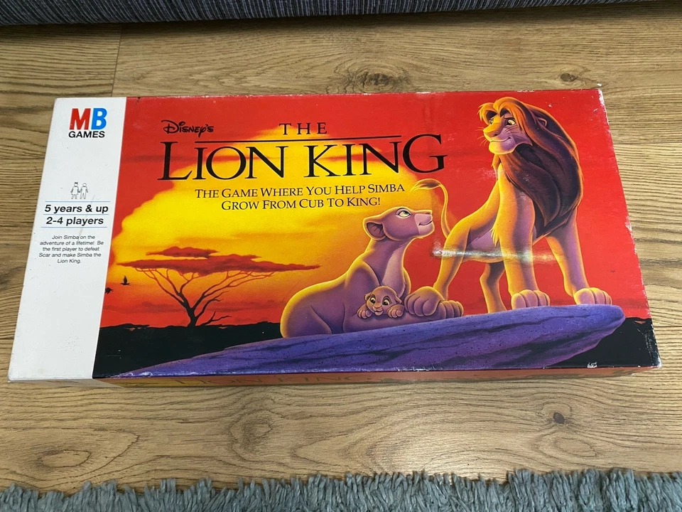 MB Games Disney's The Lion King Board Game 1994 Vintage. 100% Complete & Checked - Image 2 of 4