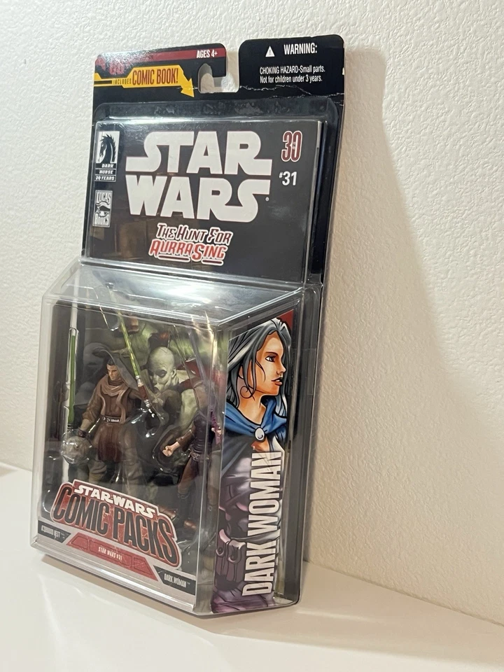 ¡Limitado! Paquetes de cómics de Star Wars A’sharad Hett & Dark Woman The Hunt For Aurra Sing Foto 3 de 4