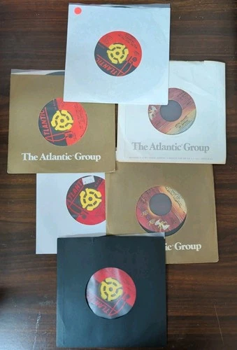 45 Led Zeppelin Lot of 6 Immigrant Song Black Country Woman