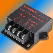 DC 24V to DC 12V 10A 120W Converter Step Down Voltage Regulator Buck Reducer