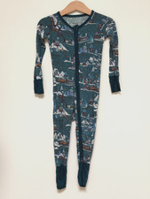 Little Sleepies Zippy Toddler Pajamas In Midn...