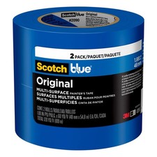 Original Multi-Surface Painter's Tape, 1.88 Inches x 60 Yards, 2 Rolls, Blue,...