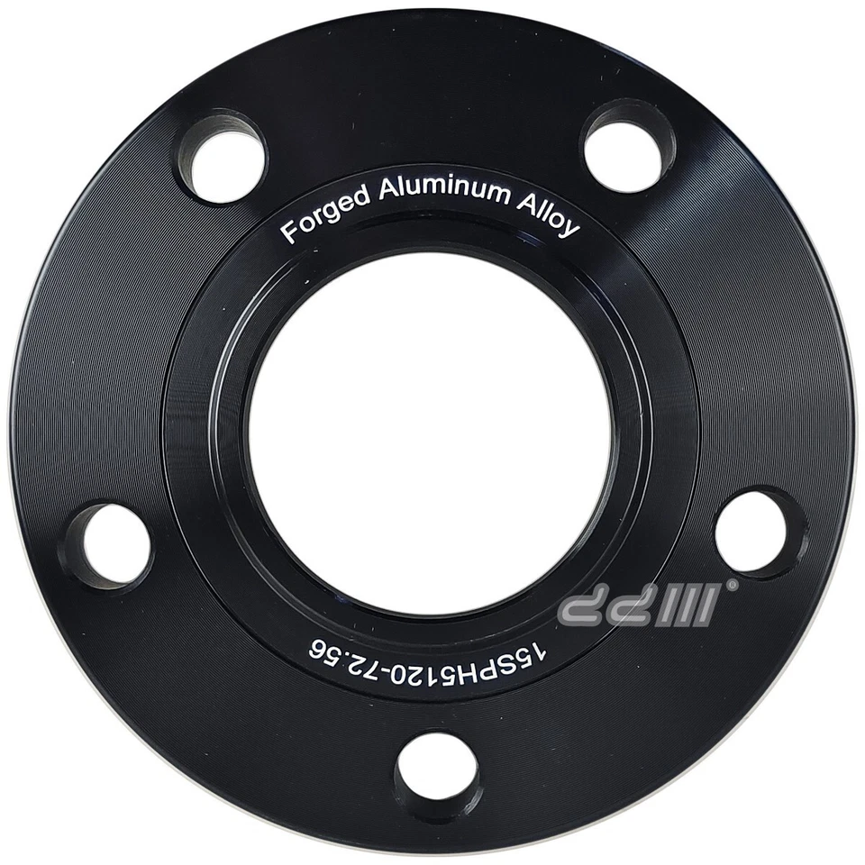 2pcs 15mm 14x1.25 5x120 Hub Centric Wheel Spacer For BMW F10 F20 F21 F22 F23 F30 - Image 3 of 4