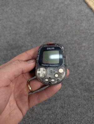 Nintendo Pokemon Pocket Pikachu Color Clear Virtual Pet MPG-002 US