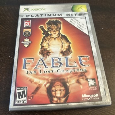 Fable The Lost Chapters Platinum Hits (Microsoft Xbox, 2004) Complete CIB