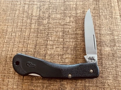 Case XX USA 059LSS Black Zytel Handle StainlessSteel Blade Lockback Pocket Knife - Image 1 of 4