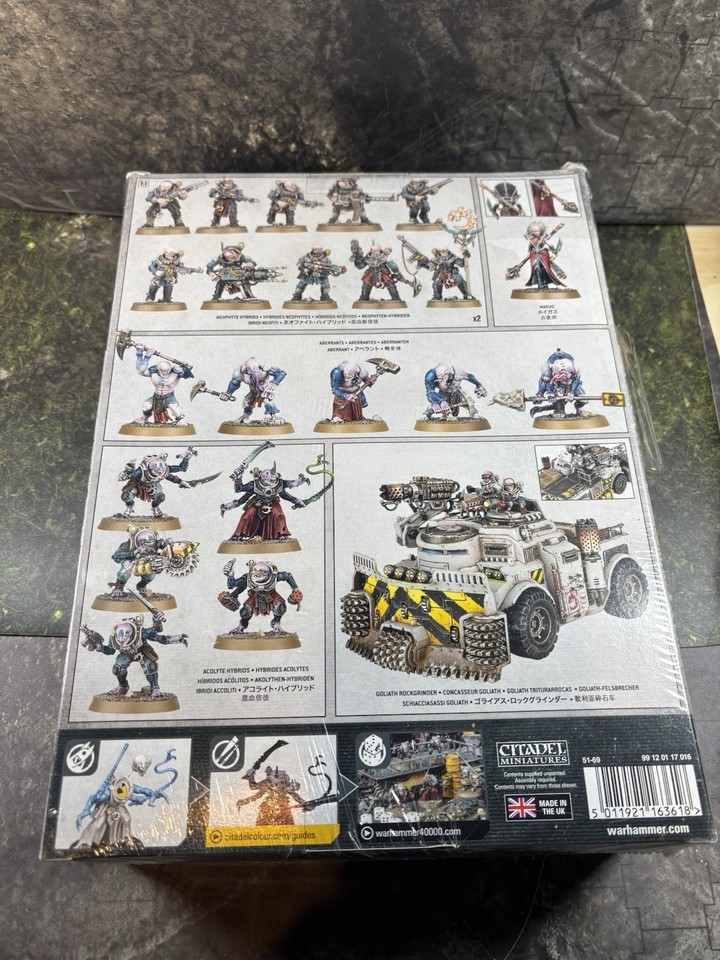 Warhammer 40k 40.000 Combat Patrol Genestealer Culti Nuovo Sigillato in