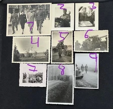 German ww2 9x Artillerie Front Beerdigung Poland Polen Photo album