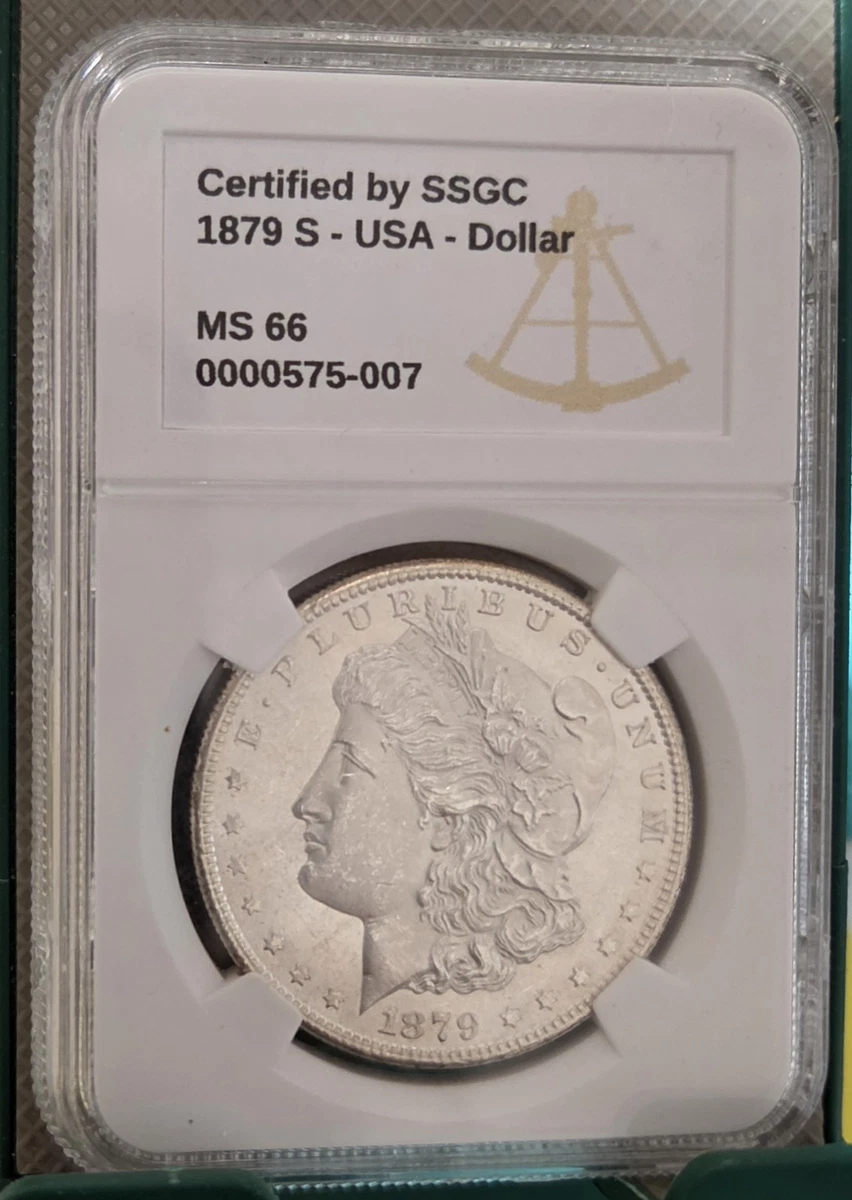 MS 66 Graded 1879 Year Morgan US Dollars (1878-1921) for sale | eBay