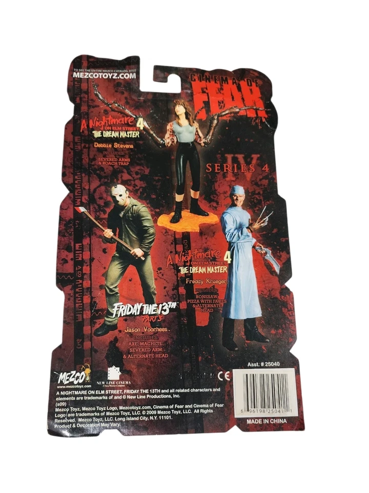Cinema of Fear Friday the 13th Part 3 Jason Voorhees Action Figure New in Box - Image 4 of 4