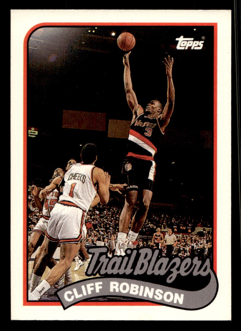 1992-93 Topps - Cliff Robinson Basketball card Portland Trail Blazers Raw