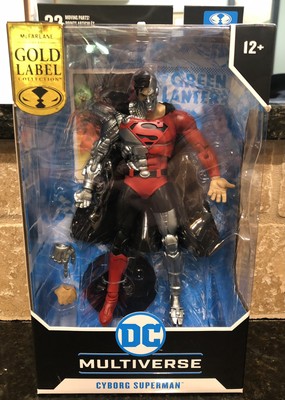 NEW 2025 McFarlane DC Multiverse 7   - Cyborg Superman (Gold Label) Target Exc.