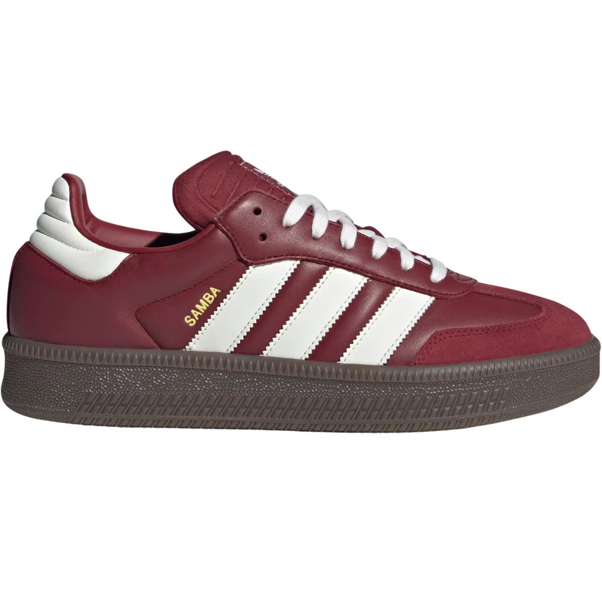 Adidas Samba XLG Maroon White for sale | eBay