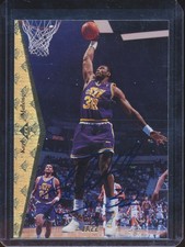 Karl Malone 1994 SP #156 On Card Auto SP Authentic Buyback
