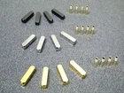 2 pairs "4 pcs" DIY Metal shoe laces Aglets tips For Replacement Air Yeezy 2