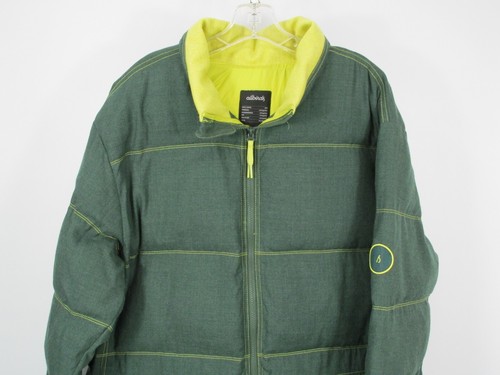 NWOT ALLBIRDS Puffer Jacket Men Size XL Forest Green Merino Wool Blend Outdoors - Picture 3 of 17
