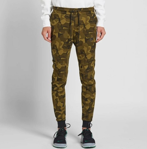 Nike Tech Pile Mimetico Pantaloni Jogger Uomo - 823499 347 | eBay