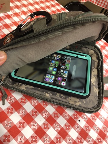 Modern Warfare Apple iPad Mini Tablet Bag Molle Pouch Case Army Digital Camo ACU - Picture 15 of 18