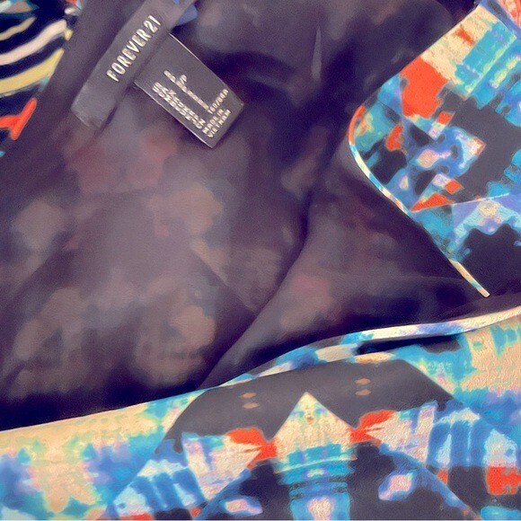 Boho Adjustable Straps Mini Lined Cris Cross Back… - image 9