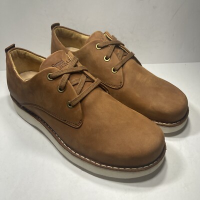 Samuel Hubbard Shoes Mens 11 Brown Leather Oxford Vibram Casual Sneakers Comfort Men main image 3