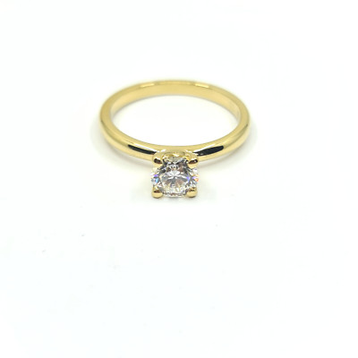 Exquisite brilliant cut GIA diamond solitaire ring 0.70ct F/VVS2
