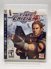 Time Crisis 4 (Sony PlayStation 3, 2007) PS3 No Manual Tested Working