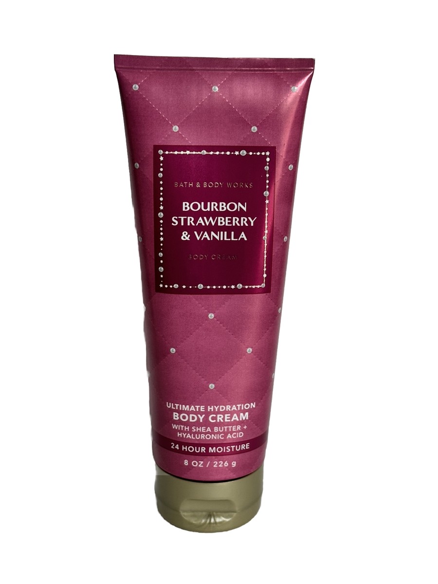 BATH BODY WORKS Bourbon Strawberry And Vanilla MOISTURE SHEA