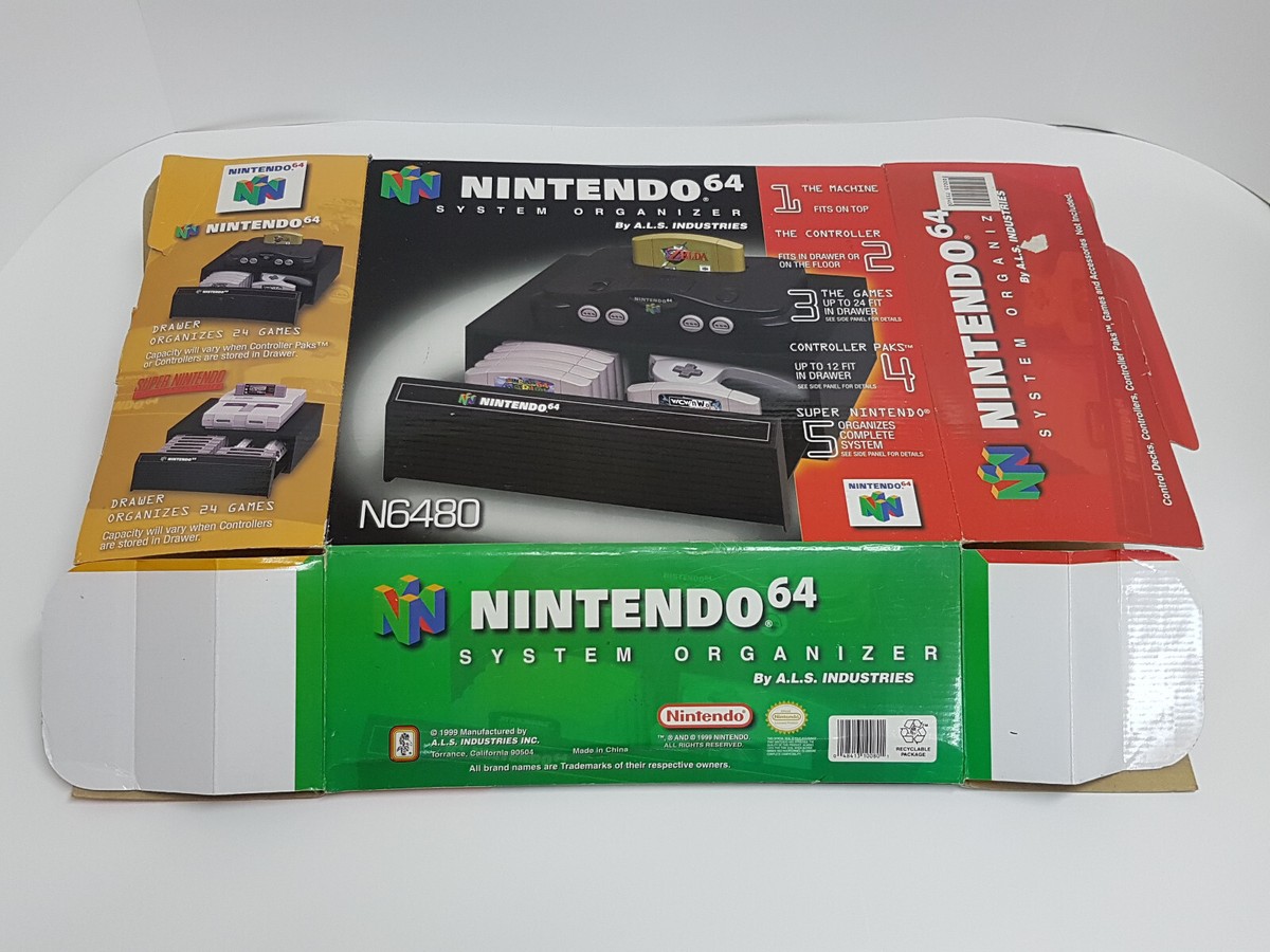 ニンテンドー64 ターミネーターパック　ソフト説明書　収納ボックス NINTENDO 64 - ニンテンドー64 ターミネーターパック ソフト説明