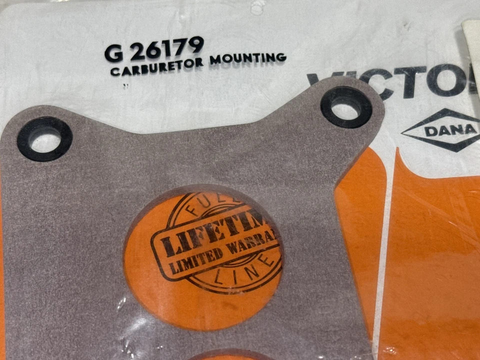 Junta base carburador Victor G26179 60716 para Ford Mercury 1973-86 Foto 3 de 4