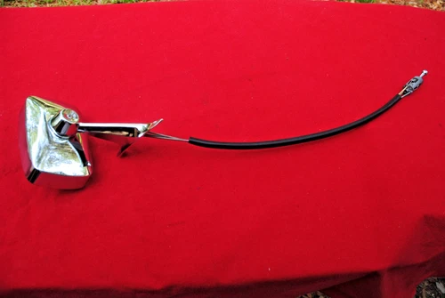 69 NOS FORD MUSTANG LH OUTSIDE REMOTE MIRROR ORIGINAL CORRECT C9ZZ 17696 B