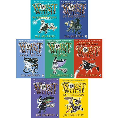 The Worst Witch Complete 8-Book Collection By Jill Murphy - Paperback Set For Kids Ages 7-12