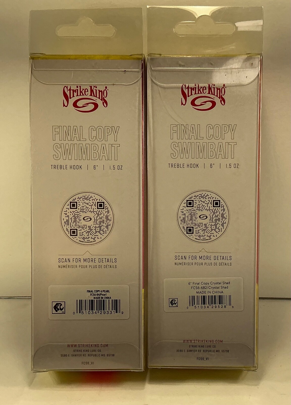 Strike King Final Copy Lures 6" 1.5 oz - Image 2