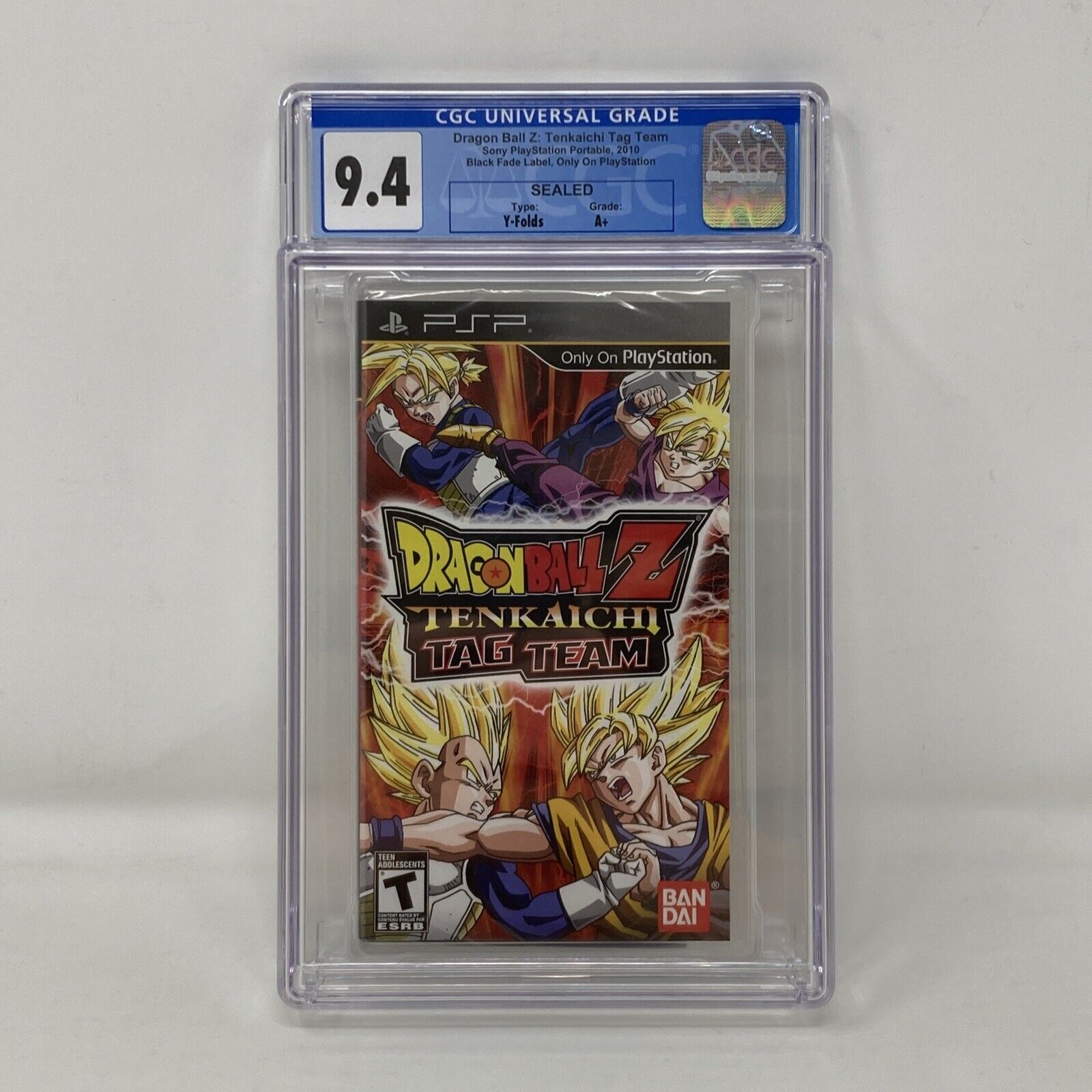 Dragon Ball Z Budokai Tenkaichi 3 PS2 Sealed Graded And Signed by