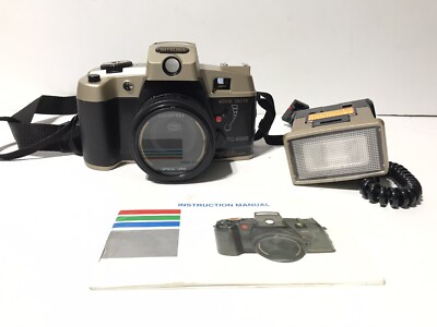 Vintage Mitsuba TC-8000 Camera w/ Lens and Flash Film 35mm