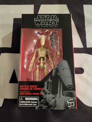 Battle Droid 83 STAR WARS The Black Series NEW MOC Sealed J1