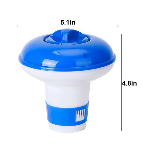 New Chemical Dispenser Floater for 1" Chlorine Bromine Tablets Cleaning Pool Spa - Picture 10 of 12