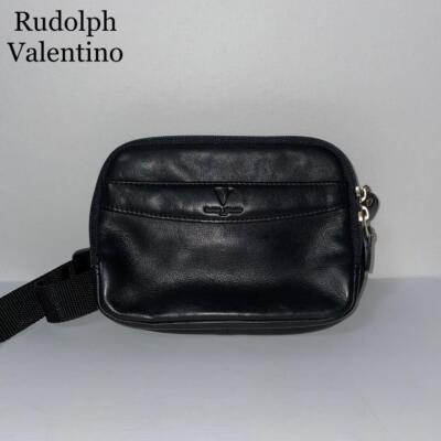 Rudolph Valentino Waist Pouch Men Women Women Bag Luxury Designer