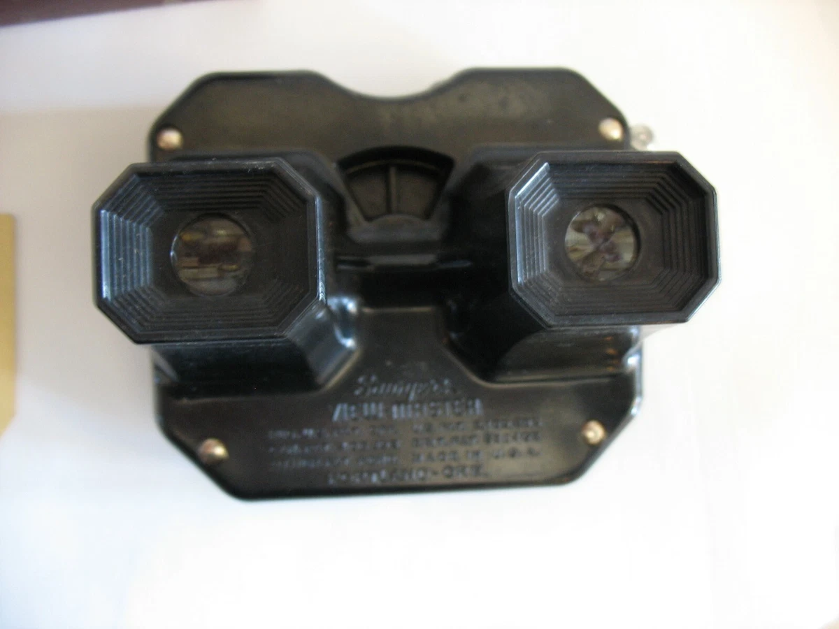 VINTAGE SAWYER S VIEW MASTER 1950s Bakelite w box Christmas reels