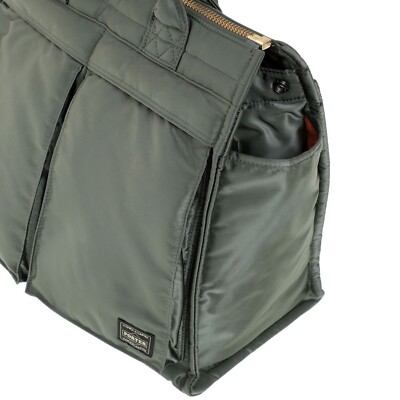 尚*樹様 PORTER TANKER SQUARETOTE BAG(L)622- PORTER TANKER SQUARE TOTE BAG (L) 622-27843 Sage Green